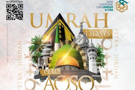 UMRAH + AQSO 13 DAYS