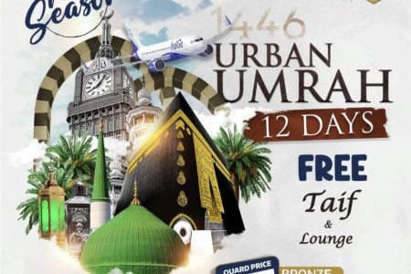 URBAN UMRAH + TAIF 12 DAYS