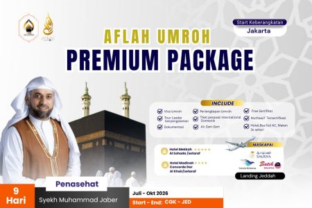 AFLAH UMRAH PREMIUM 09 HARI START JAKARTA